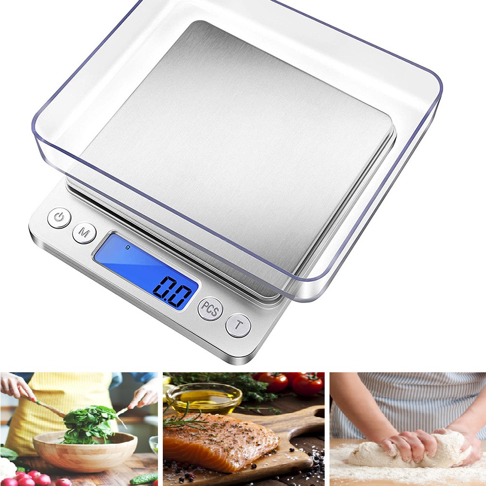 X Nutrition - Nowa przenośna elektroniczna waga żywnościowa 3000g/0.1g