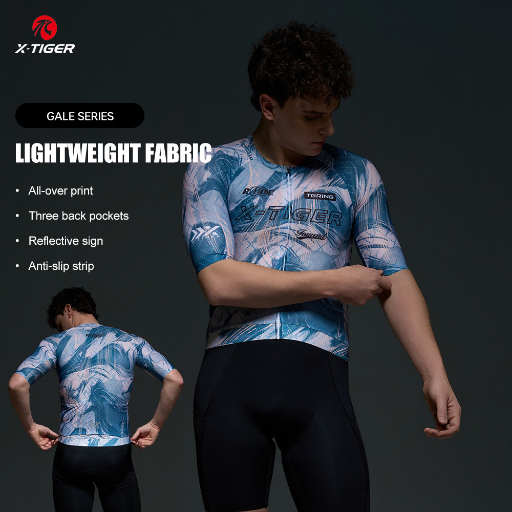 X Nutrition - Koszulka rowerowa męska X-TIGER Summer Cool