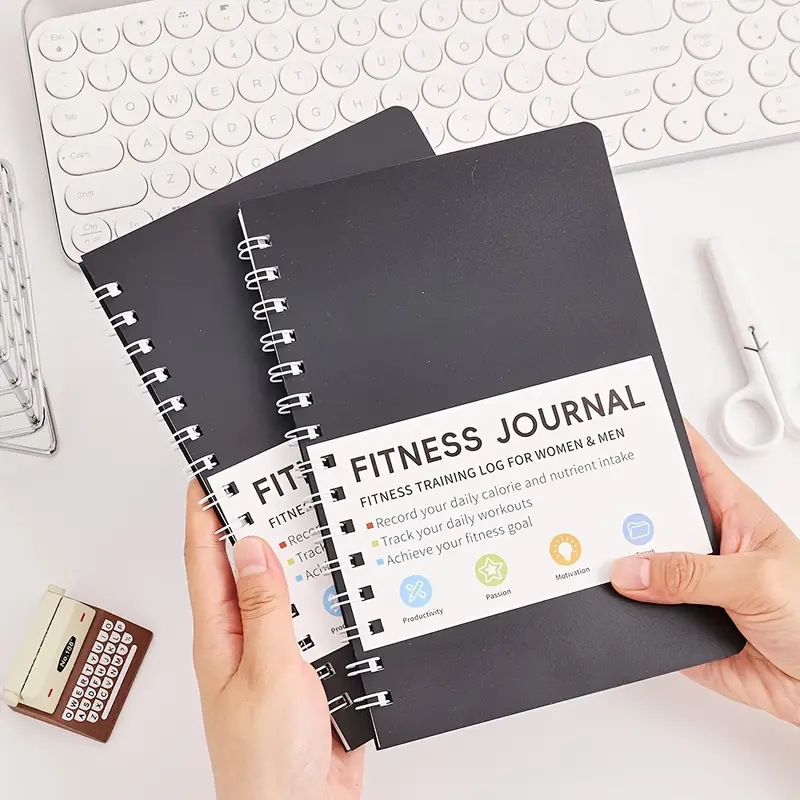 Nutrition Fitness Plan - Dziennik Fitnessu Notatnik Plany Codziennych Ćwiczeń
