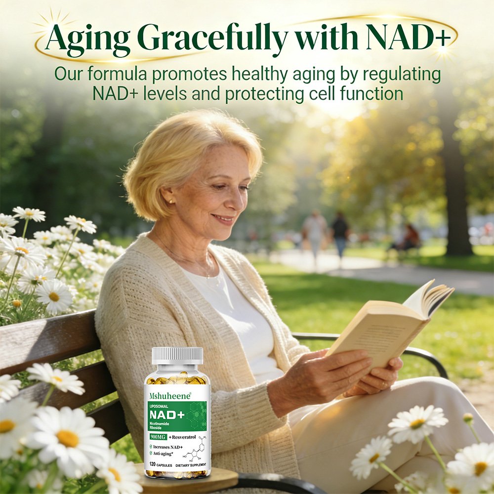 Kapsułki wzmacniające NAD+ z Q – Resveratrol Capsule Anti Aging recenzja i cena